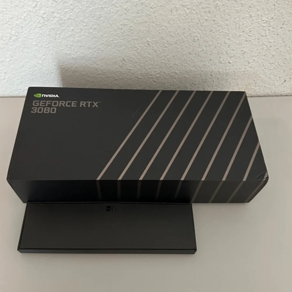 NVIDIA GeForce RTX 3080 Founders Edition 10GB Graphics Card+AGS850‎ Power Supply